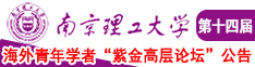 欧美人的屄为什么插上去嫩一点南京理工大学第十四届海外青年学者紫金论坛诚邀海内外英才！